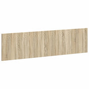 Testiera da Muro ALKMAAR Rovere Sonoma Legno ingegnerizzato 896267