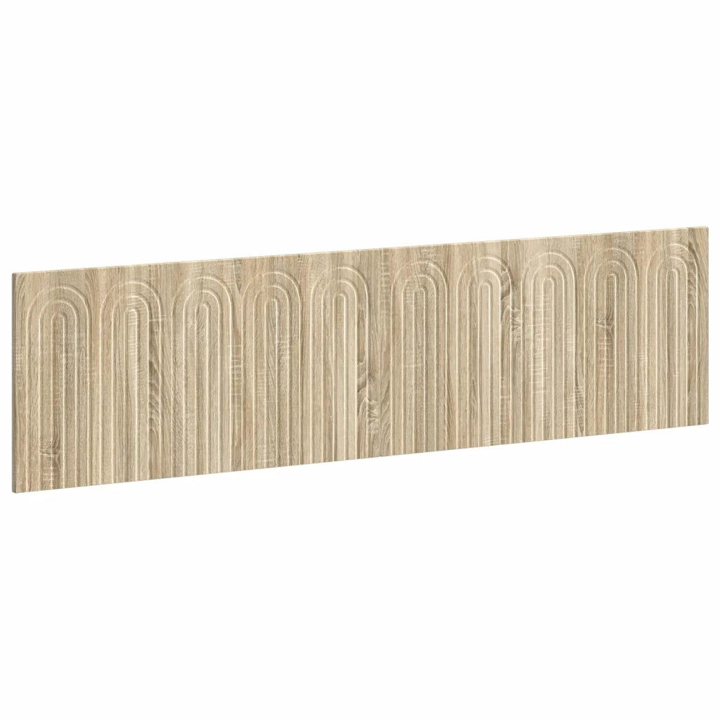Testiera da Muro ALKMAAR Rovere Sonoma Legno ingegnerizzato 896267