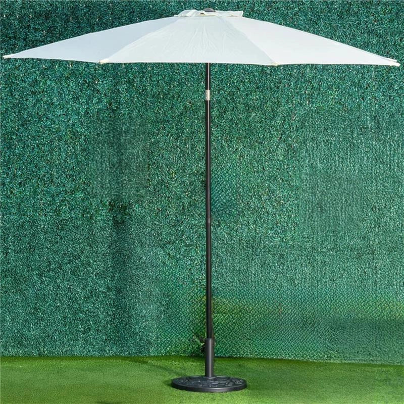 BASE PER OMBRELLONE A MEZZALUNA IN RESINA 50 X 32 X 32 CM ANTRACITE
