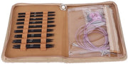 Set di aghi arrotondati ergonomici - Impugnatura intercambiabile - Ideale per il fai da te - 3-6 mm - Lavorazione a mano - Perfetto per progetti creativi
