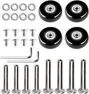 Pneumatici di riserva universali in gomma per bagagliaio (50 mm x 18 mm) - Set da 4 pezzi
