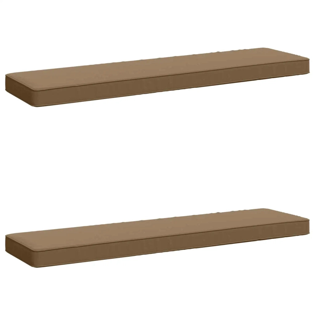 Cuscini per Panchina a 2 Pezzi VUGHT 2 pcs 100% Poliestere 950641