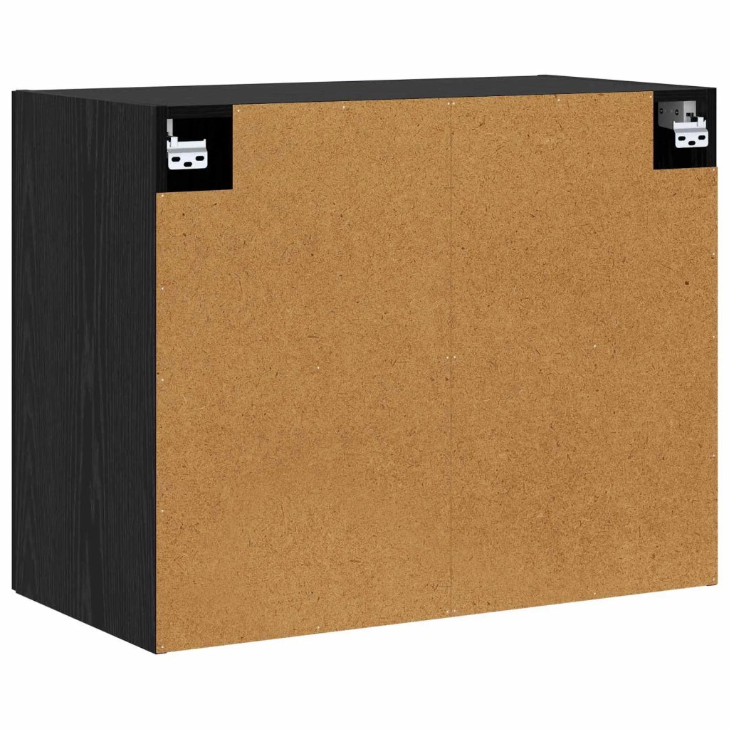 Armadietto a muro Rovere Nero 80 x 42,5 x 64 cm 8010924