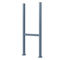 Toboli Supporto per cassetta della posta per pacchi Antracite Stand con 2 pali Base