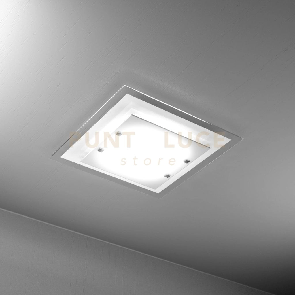TRAY PLAFONIERA 60 CM. 4 LUCI BIANCA 1087-60-BI