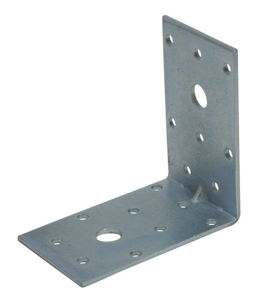 PIASTRINA DI GIUNZIONE FORI LARGHI  ad angolo mm. 60x60x50 L 50.00 pz