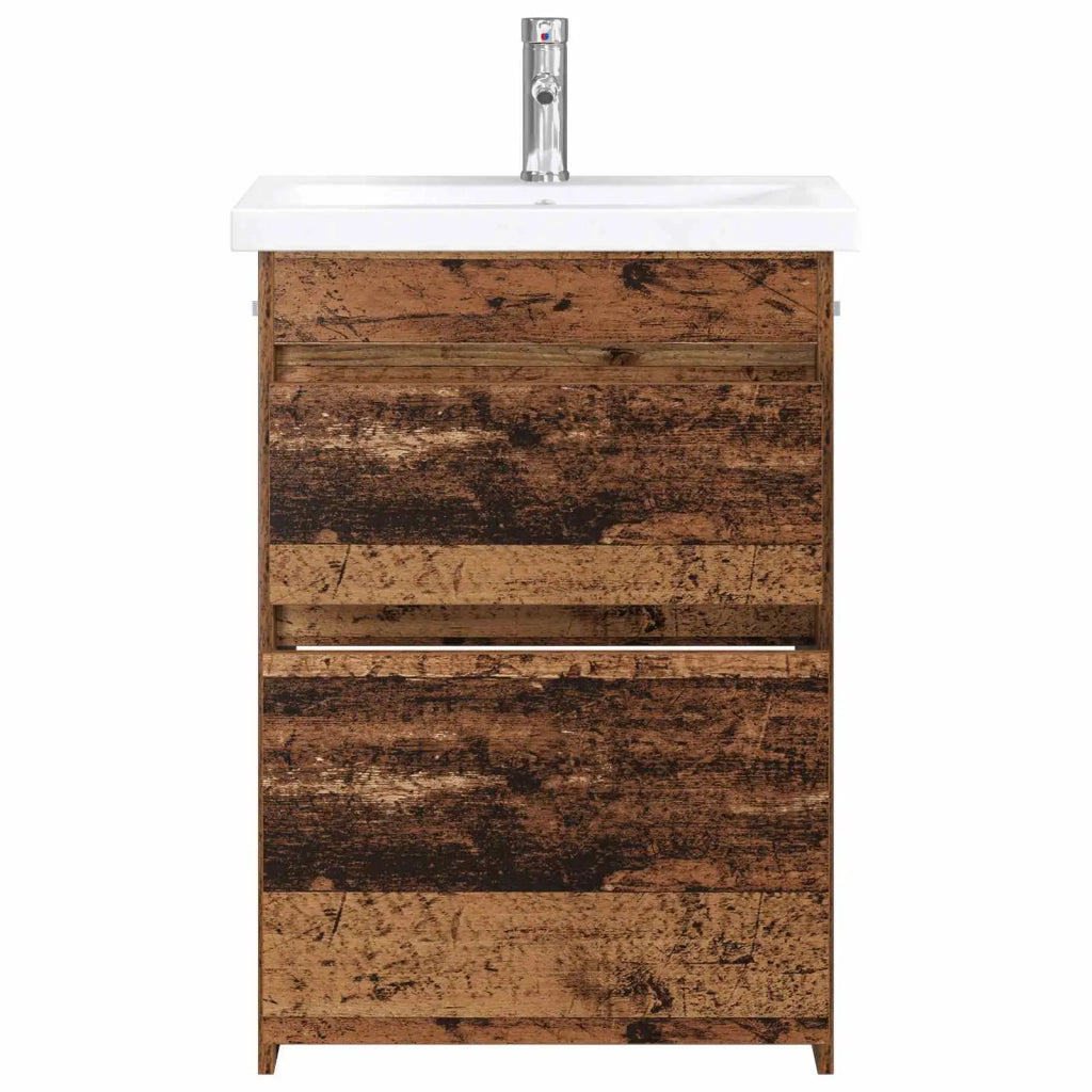 Set di mobili per il bagno Legno antico 61 x 40 x 84,5 cm 3404264