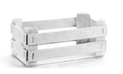 CASSETTA PORTA OGGETTI DECORATIVA 17 X 9 X7 CM BIANCA