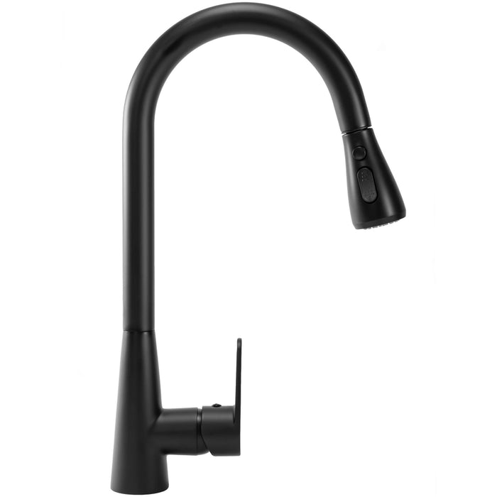 Rubinetto Da Cucina Rea Mild Black Mat