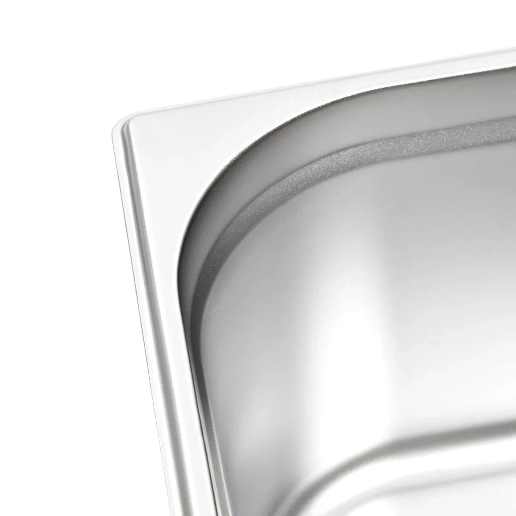 Contenitori Gastronorm 2 pz GN 1/2 200 mm in Acciaio Inox 50890