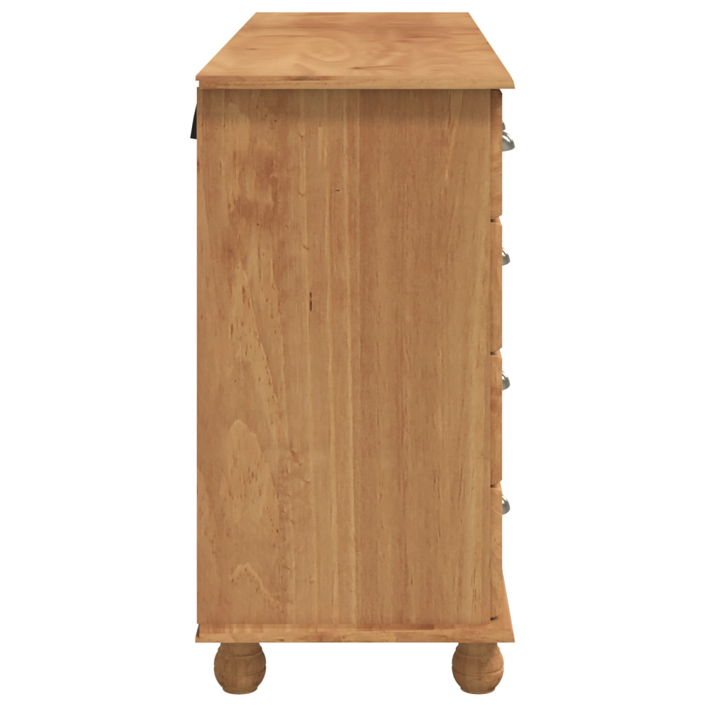 Cassettiera "ASKIM" 79x40x133.5 cm Legno massello di pino