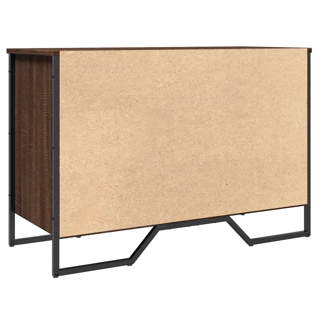Scarpiera mobiletto portascarpe mobile per ingresso/corridoio/soggiorno 90 x 38 x 61,5 cm legno ingegnerizzato marrone 02_0021665