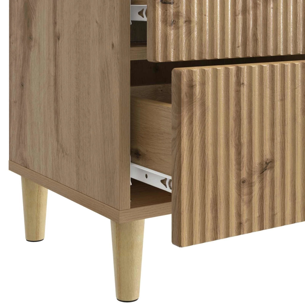 Armadio da Notte Rovere Artigianale 43 x 34,5 x 48 cm 894543