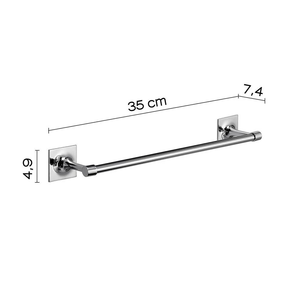 Portasalviette GEDY linea Wizard da 35cm Cromato