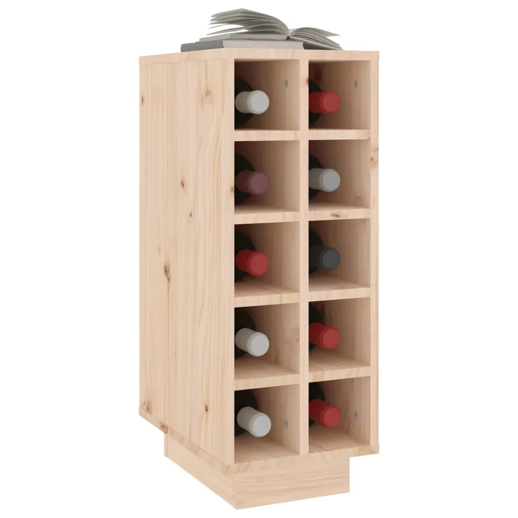 Portabottiglie 23x34x61 cm in Legno Massello di Pino cod mxl 54197
