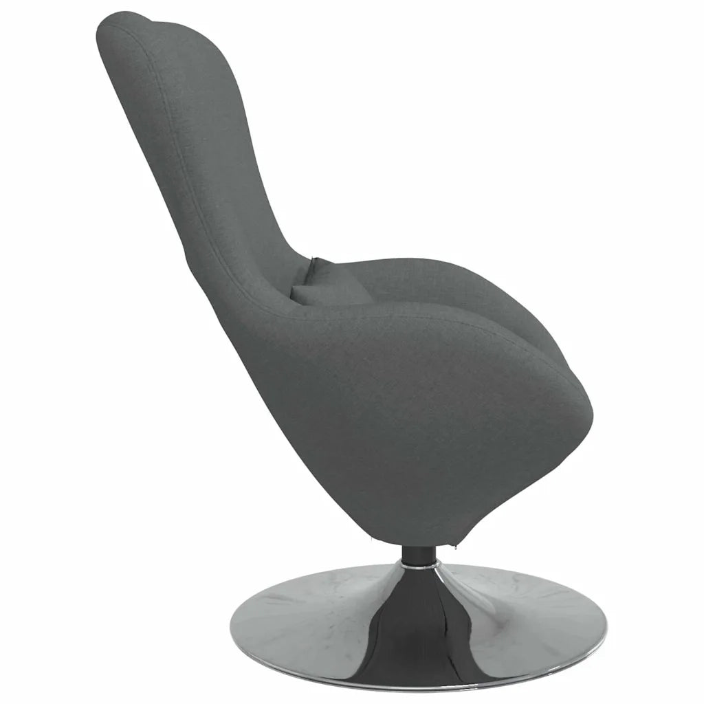 Divano Sedia-Poltrona uovo Grigio scuro 63 x 73 x 90 cm Tessuto 154773