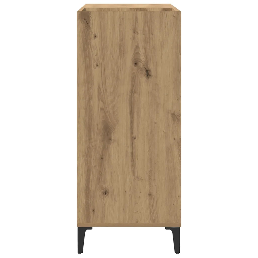 Mobile Porta Dischi Artigianale 84,5x38x89 cm Legno Multistrato 857174