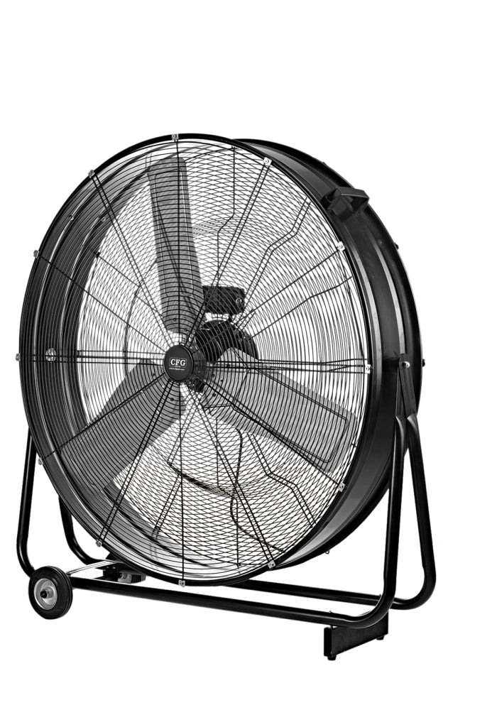 CFG URAGANO 100 VENTILATORE INDUSTRIALE EV102 CARRELLATO 500W ORIENTABILE DIAMETRO 100CM