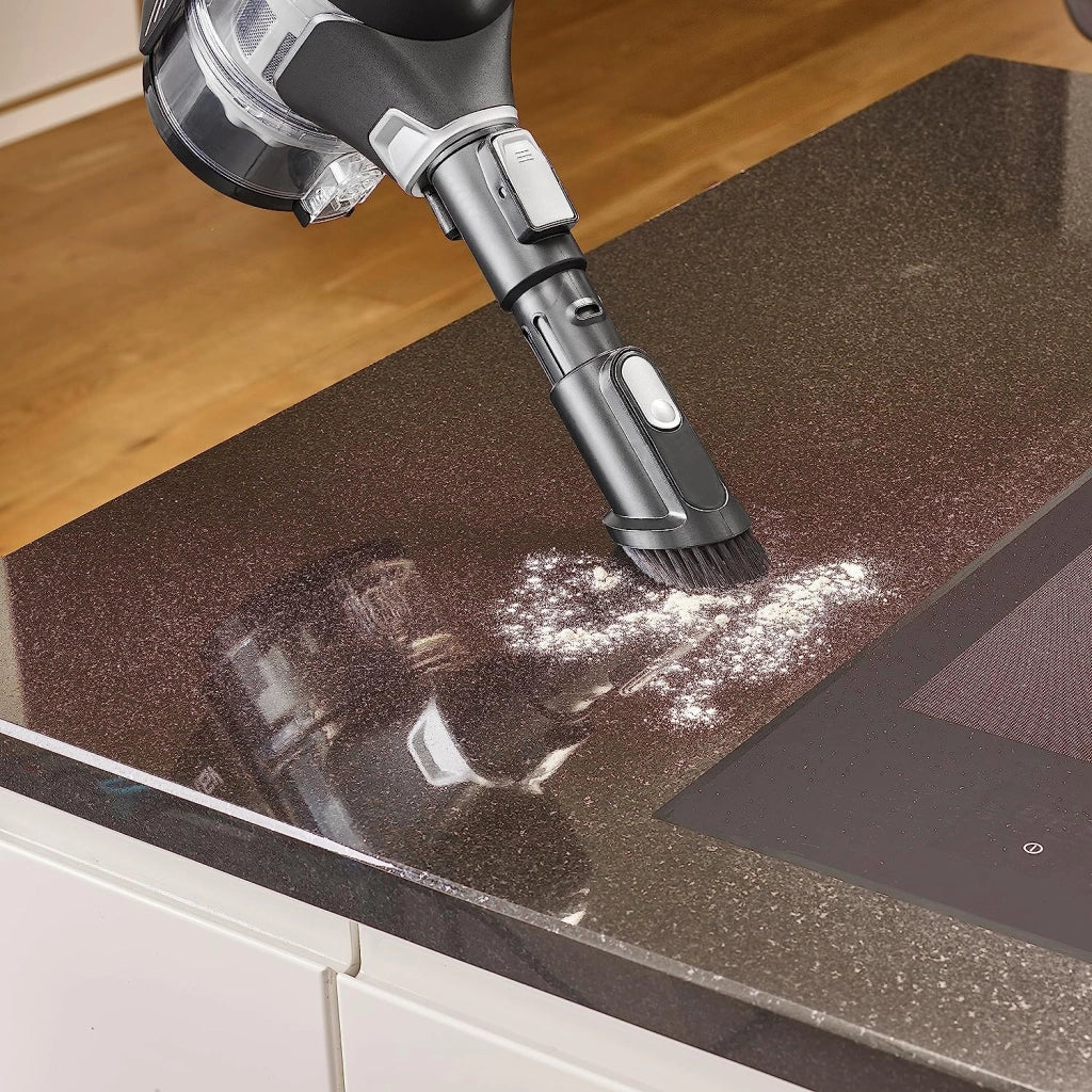 Severin hv7155 scopa elettrica aspirapolvere cordless 21,6 v completo di accessori