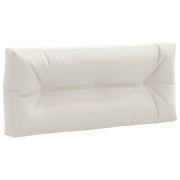 Cuscino per schienale di pallet VIANEN 100% Poliestere Bianco 953377