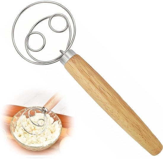 Set di impastatrice in acciaio inossidabile - Ideale per Sourdough e pane - Accessorio da forno per i panificatori