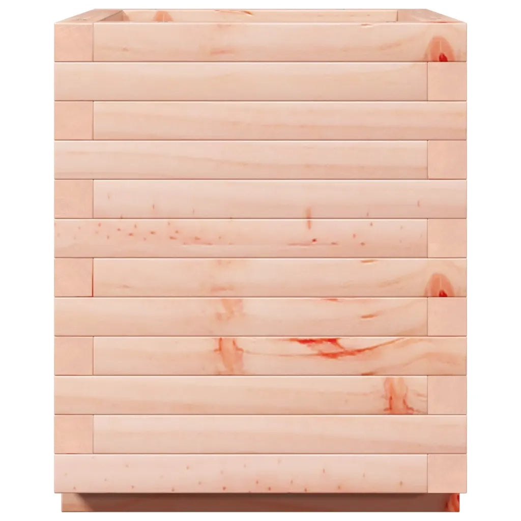 Fioriera | Cassetta per fiori | Vaso da Giardino 40x40x49,5 cm in Legno Massello di Douglas