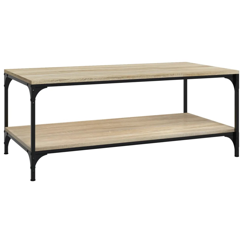 Tavolino da Salotto Rovere Sonoma 80x50x40 cm Legno Multistrato 819368