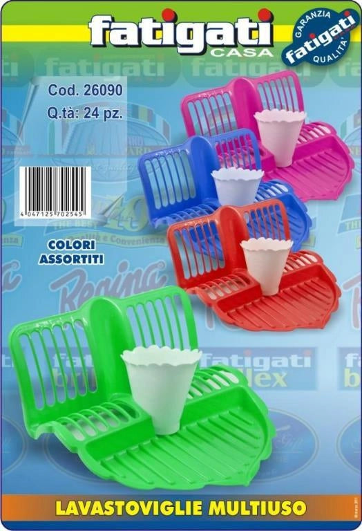 Colapiatti per Lavello con Scolaposate Vari Colori fatigati