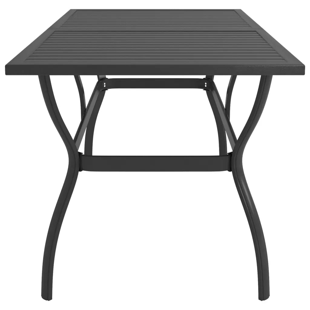 Set da Pranzo da Giardino 9 pz in Textilene e Acciaio cod mxl 35737