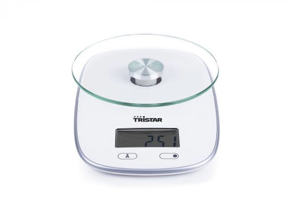 BILANCIA DA CUCINA BASE IN VETRO 5KG