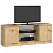 Mobile TV AKORD Quercia Artisan 140 cm 2 ante 140x40x55 cm