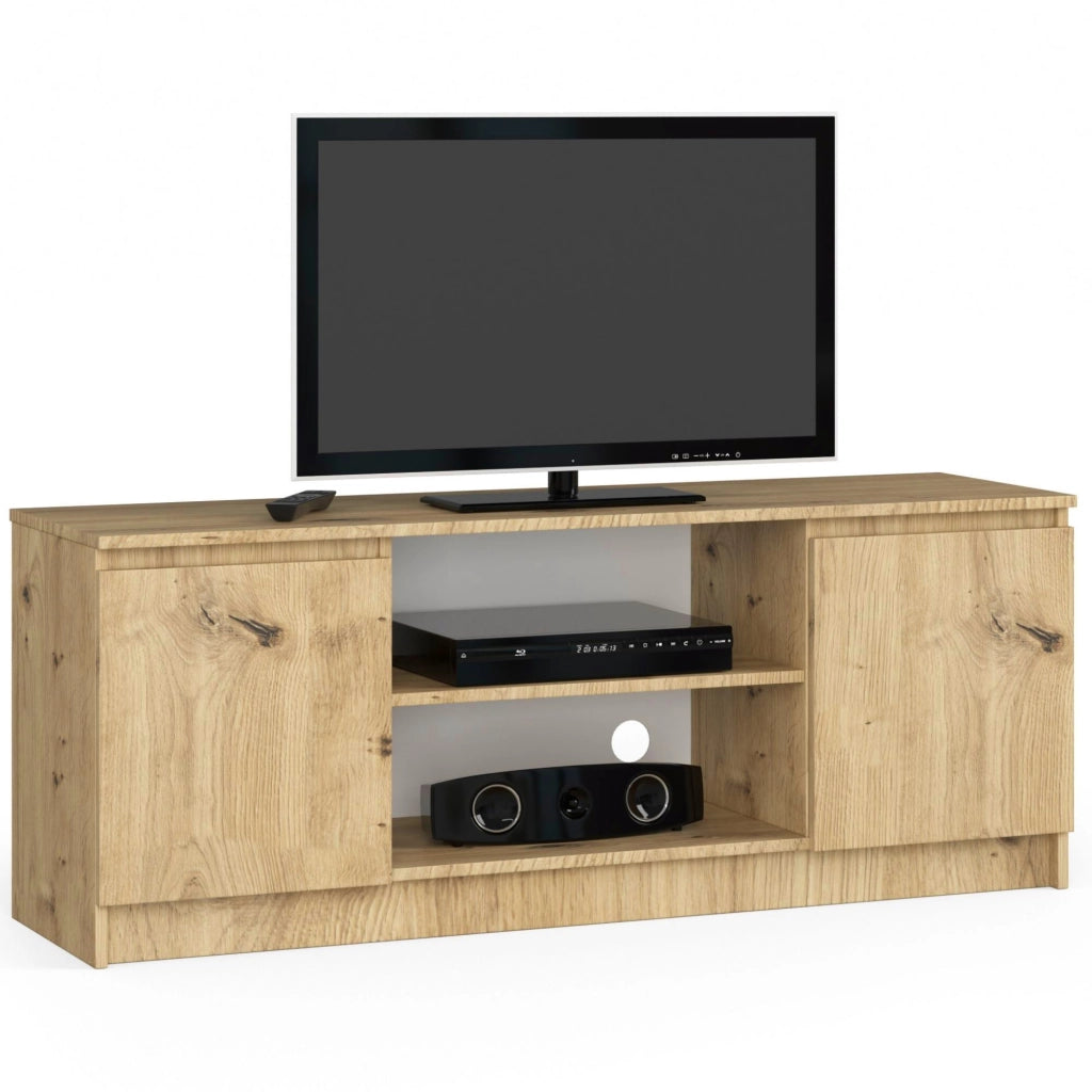 Mobile TV AKORD Quercia Artisan 140 cm 2 ante 140x40x55 cm