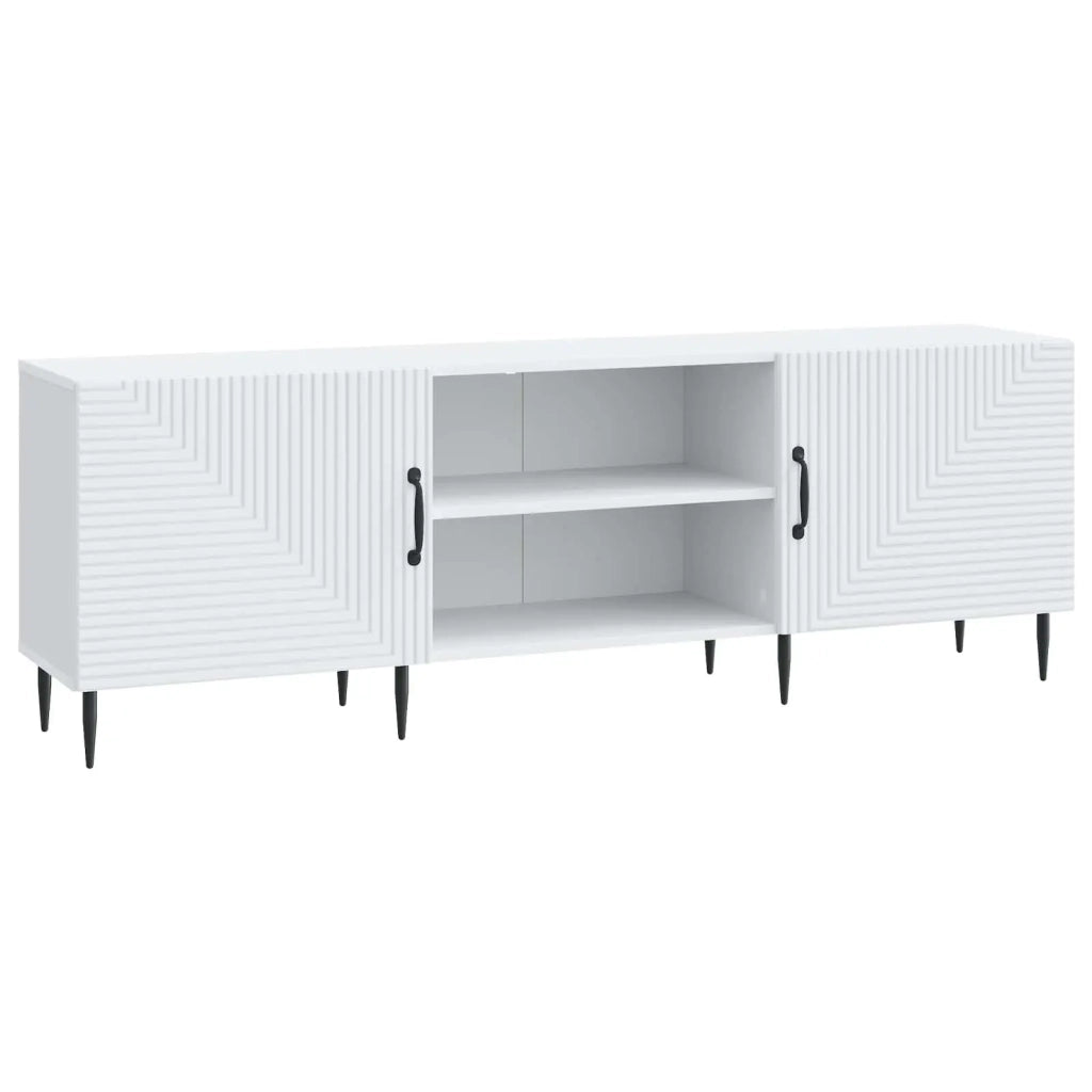 Mobile TV-Credenza per TV Bianco 150 x 31 x 50 cm Legno ingegnerizzato 530872