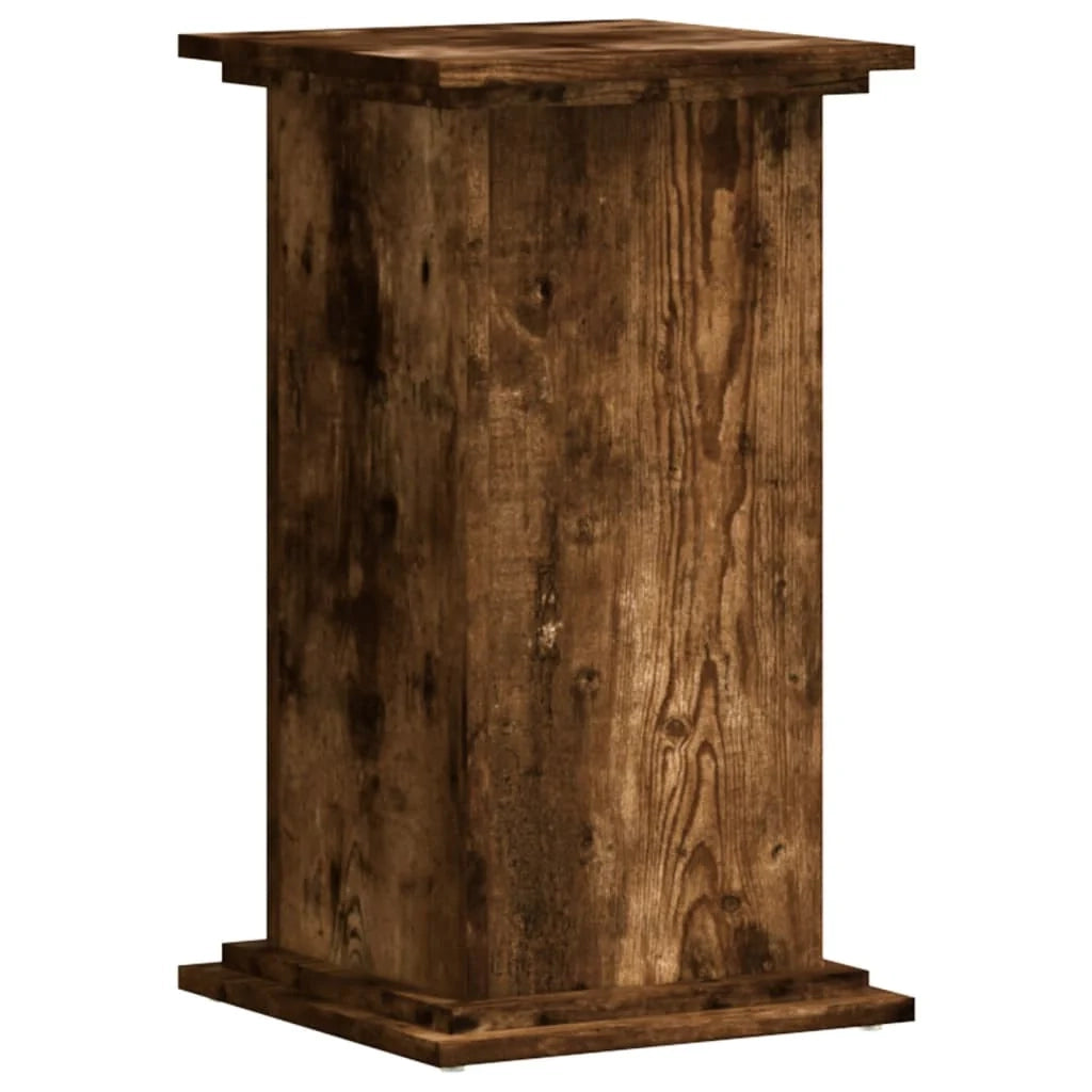 Portavasi mobiletto portafiori 33 x 33 x 60 cm legno ingegnerizzato marrone 02_0045149
