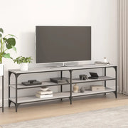 Mobile Porta TV-Mobile per TV-Credenza TV Grigio Sonoma 160x30x50 cm in Legno Multistrato