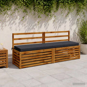 Cuscini per Panchina a 2 Pezzi SOEST 2 pz 100% Poliestere 949963