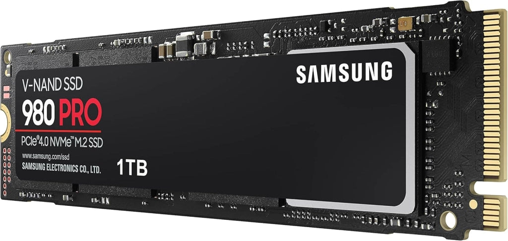 Memorie MZ-V8P1T0B 980 PRO SSD Interno da 1TB, compatibile con Playstation 5, PCIe NVMe M.2, Nero