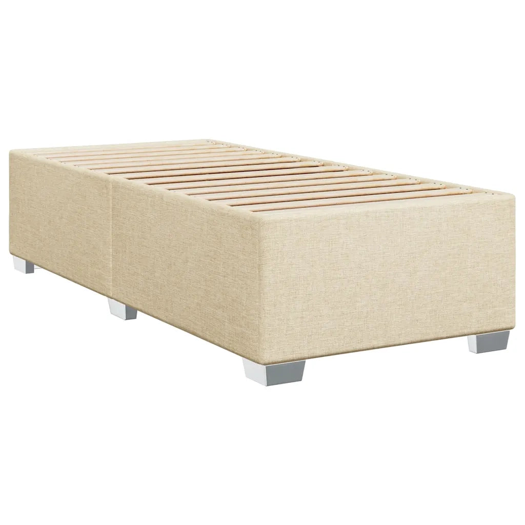 Giroletto a Molle con Materasso Crema 80x200 cm inTessuto 3285720