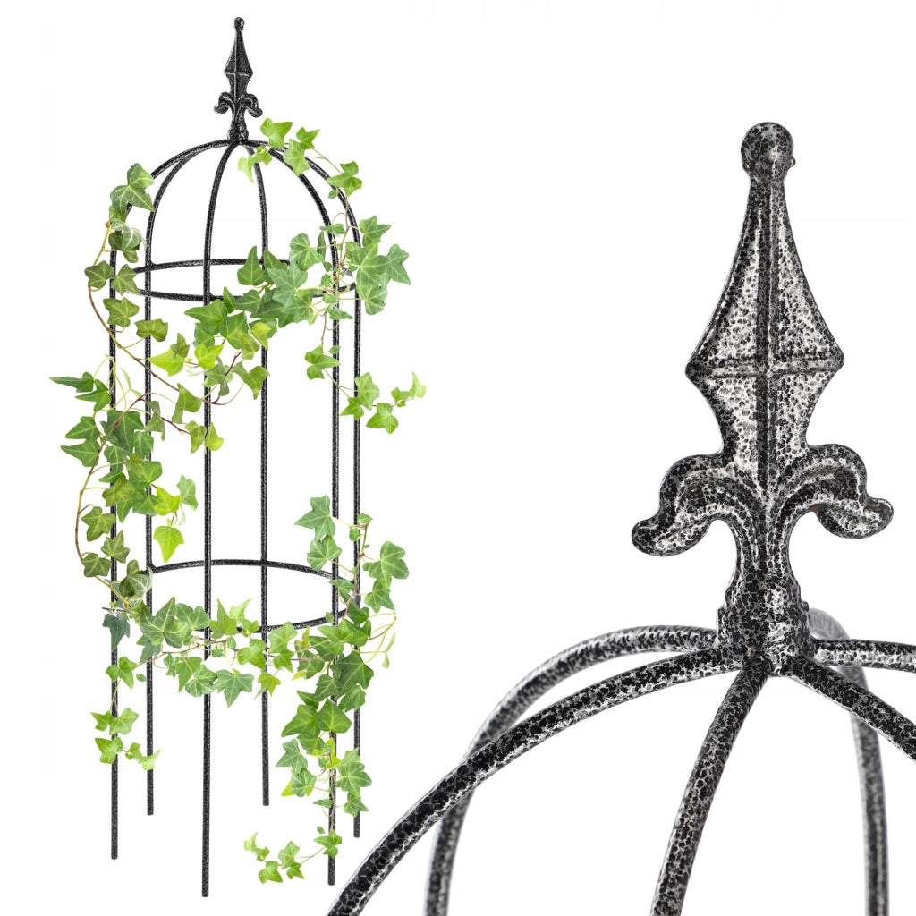 Supporto per pergola da giardino KADAX per fiori e piante, terrazzo in metallo, 80 cm