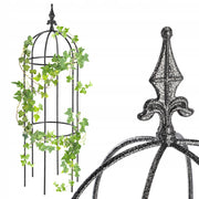 Supporto per pergola da giardino KADAX per fiori e piante, terrazzo in metallo, 80 cm