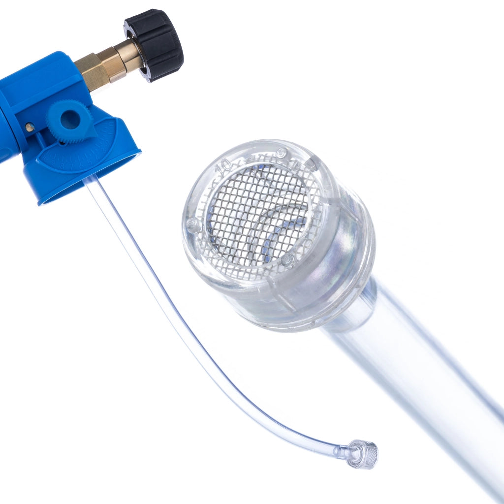 Pistola a Schiuma di Ricambio compatibile con Idropulitrice Kärcher HD/HDS – 2L, M22x1,5, 10 Livelli, Ugello 1,5 mm