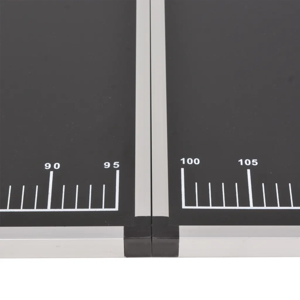 Tavolo Pieghevole per Carta da Parati MDF Alluminio 200x60x78cm CFW8353256