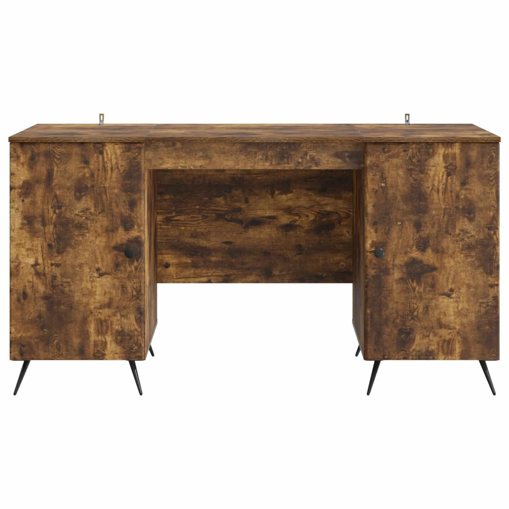 Scrivania Rovere Fumo 142,5 x 50 x 75 cm Legno ingegnerizzato 3414635