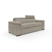 Giunone Divano letto mat. H18 220 cm (mat. 140x197 cm) panna