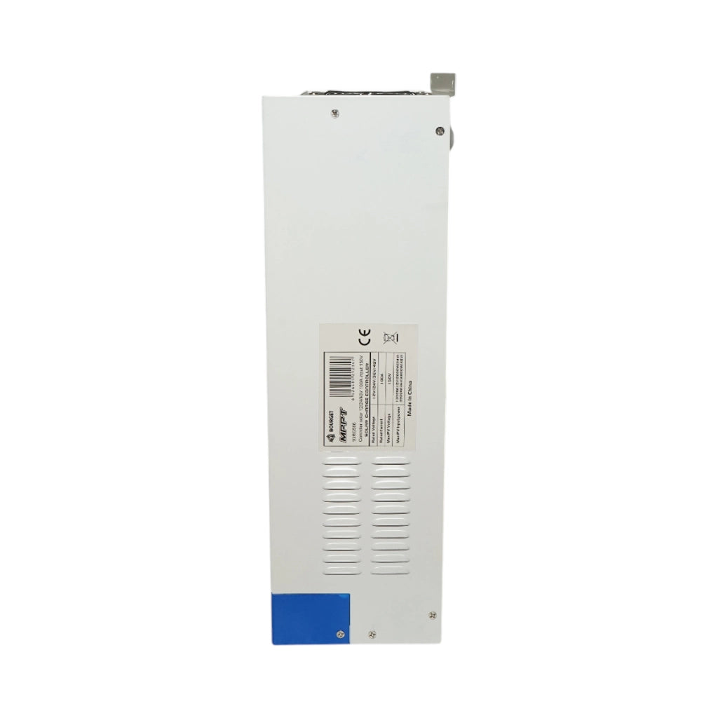 Regolatore/Controller solare MPPT 100 A 12V/24V/36V/48V con display LCD, Bluetooth, applicazione e sensore di temperatura – Bourget