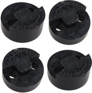 Set di Mute per Violino da 4 pezzi - Leggero e Sostenibile - Eccellente Effetto Dampening - Alta Qualità Sonora - Ideale per l'Esercizio - Nero - Mute per Violino