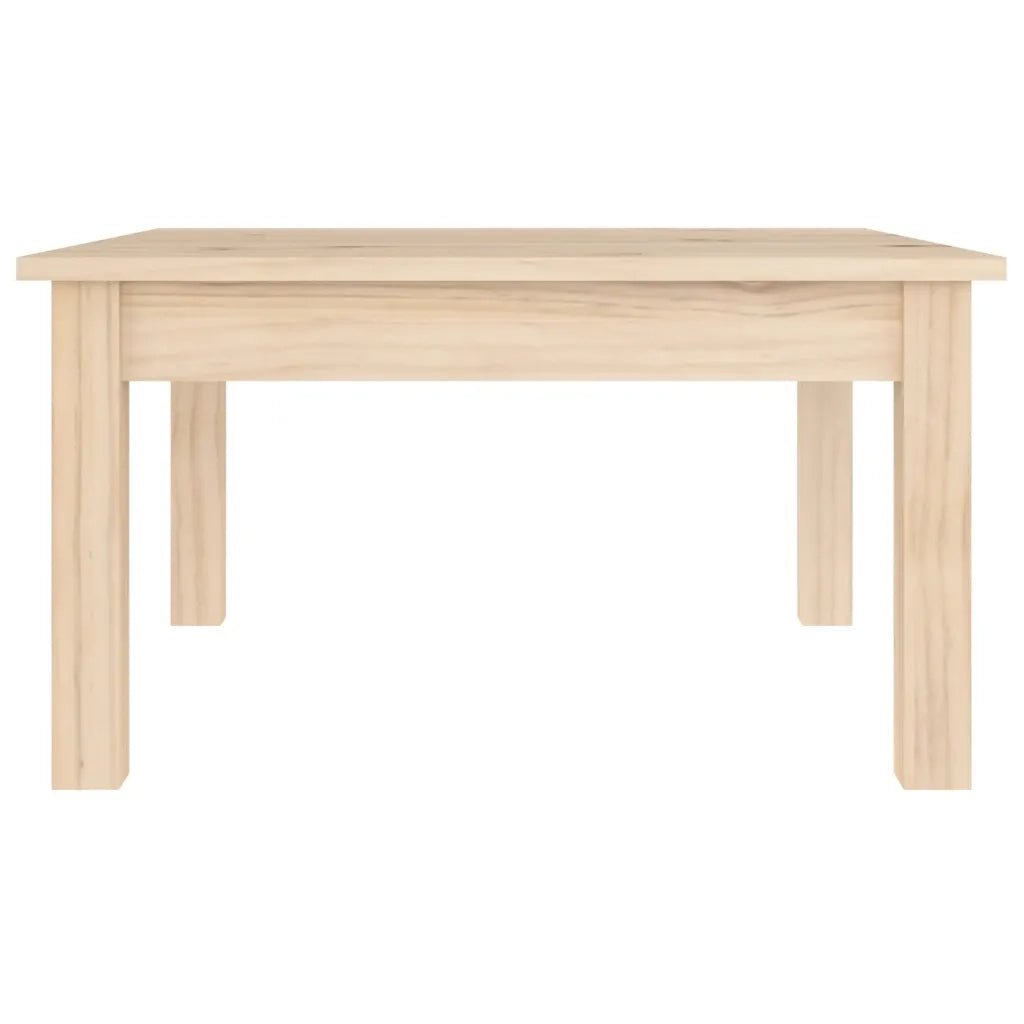 Tavolino da Salotto 55x55x30 cm Legno Massello di Pino 814229