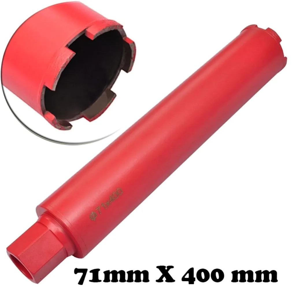 PunteTtrapano Carotiere Diamantate 71 mm x 400 mm 140223