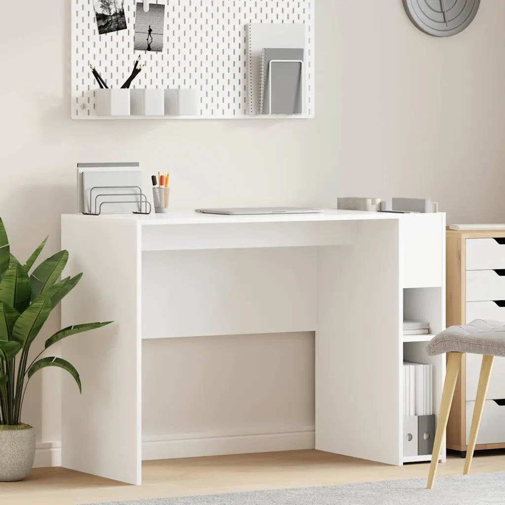 Scrivania Bianco 109 x 50 x 78 cm Legno multistrato 891200