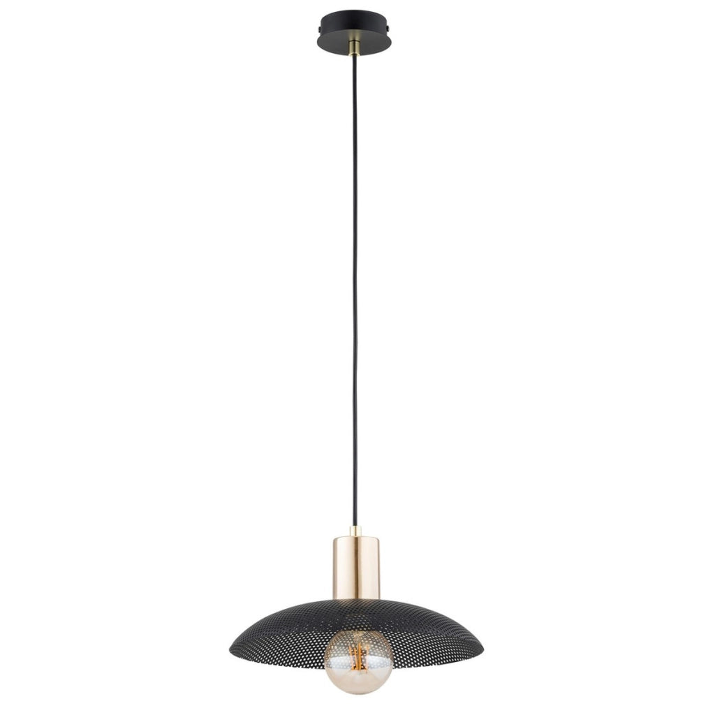 Lampada a sospensione SPIRIT in acciaio nero